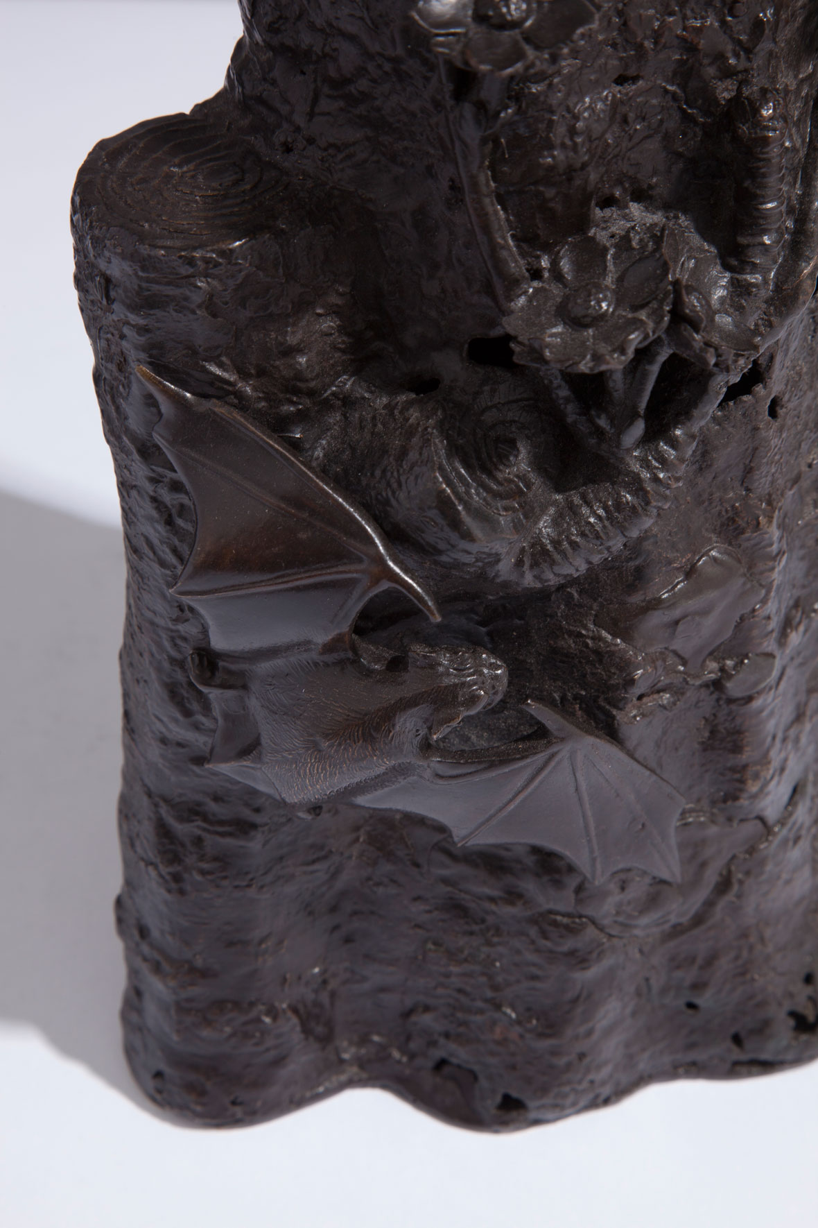 Pair of Bat Vases